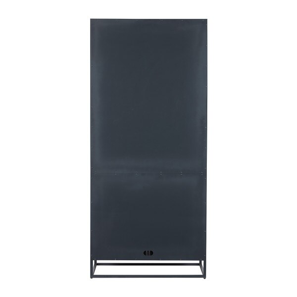 Santorini Tall Metal Kitchen Cabinet
